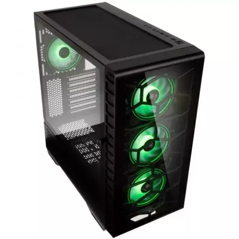 Case PC Kolink Observatory Y ARGB Midi Tower nero