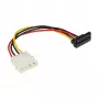 Cavo adattatore di alimentazione SATA InLine 5,25 pollici / 15-Pin SATA 0,15 m, angolare verso il basso