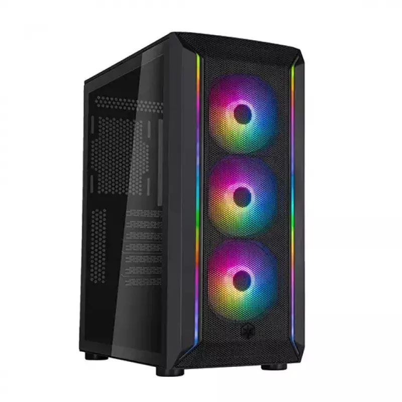 Case PC Silverstone FARA 511Z Midi Tower nero