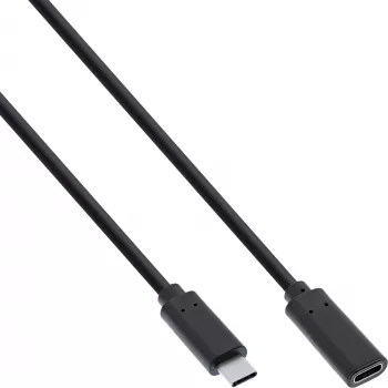 Cavo di prolunga USB 3.2 Gen.1x2 InLine 35772 2m USB-C maschio/femmina nero