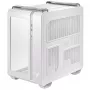 ASUS TUF Gaming GT502 PLUS TG Midi Tower case per PC, ATX, vetro temperato, ARGB, USB-C, bianco
