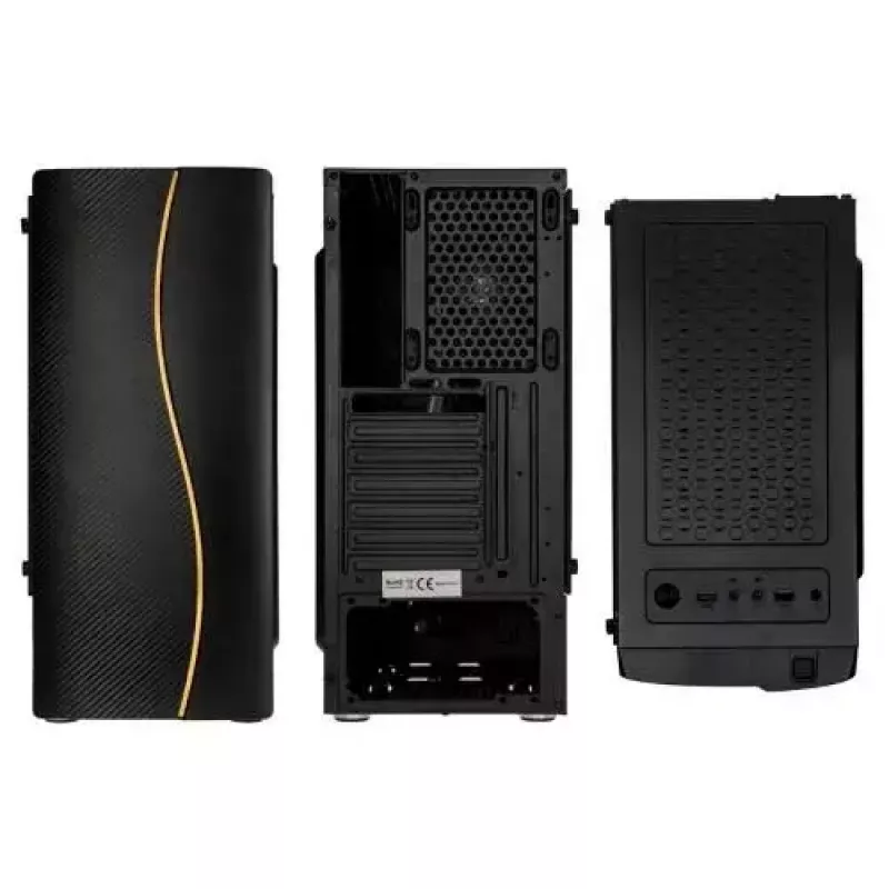 Case PC Kolink Inspire K5 ARGB Midi Tower nero