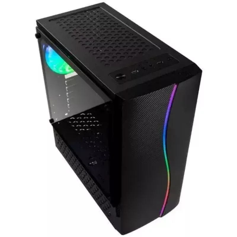 Case PC Kolink Inspire K5 ARGB Midi Tower nero