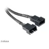 Bundle splitter ventole Akasa AK-CBFA04-KT04 — confezione da 4 cavi splitter PWM per ventole
