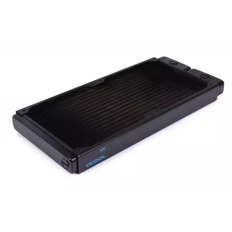 Alphacool 14378 NexXxoS HPE-30 radiatore interamente in rame, 280 mm, nero