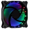 Ventola per case AEROCOOL COSMO12FRGB 120 mm, 1000 giri/min, 15 LED RGB, connettore Molex, 3,72 W, nero