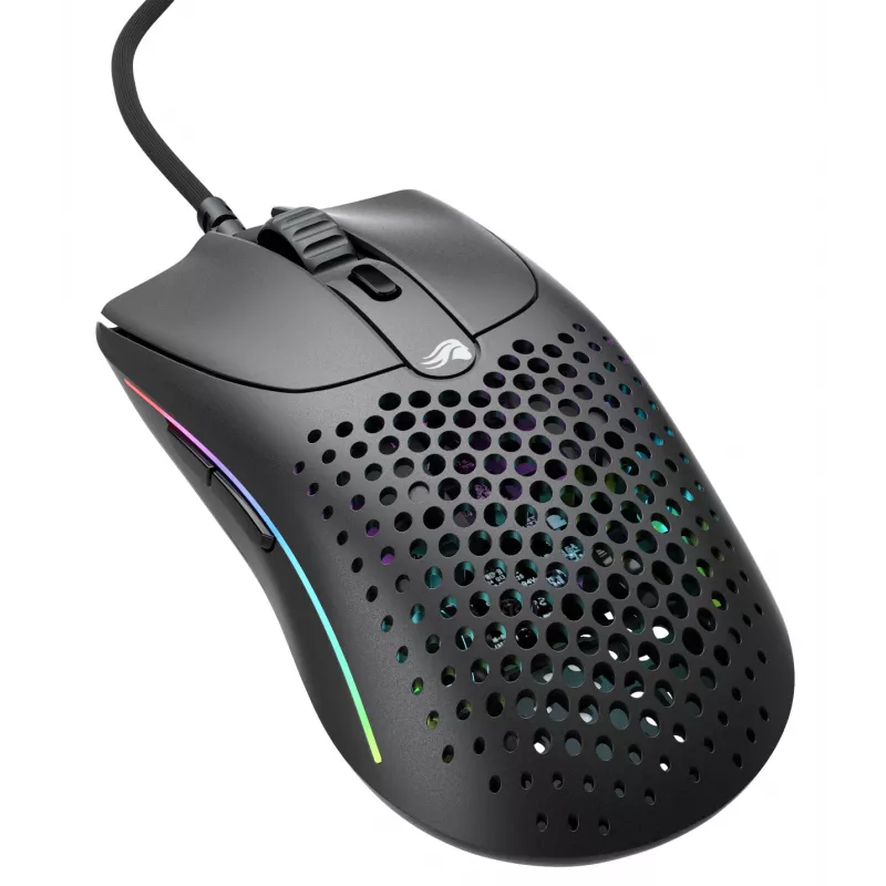Glorious Gaming Glorious Model O Wired 2 - nero opaco, per destrorsi, ottico, USB Type-A, 26000 DPI, 1 ms, nero