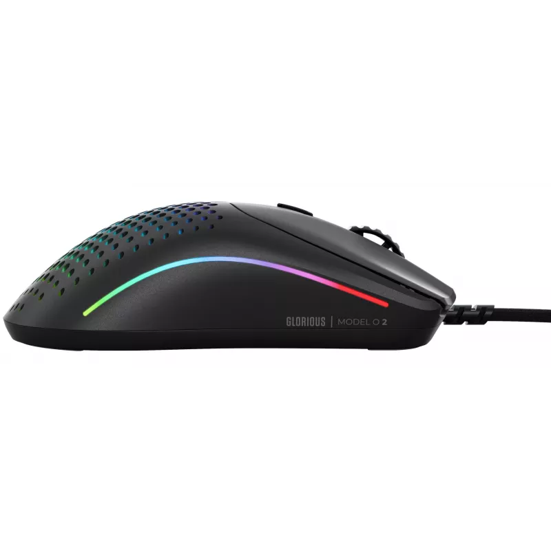 Glorious Gaming Glorious Model O Wired 2 - nero opaco, per destrorsi, ottico, USB Type-A, 26000 DPI, 1 ms, nero
