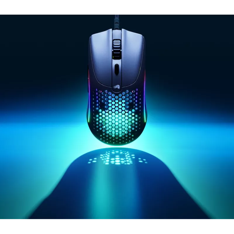 Glorious Gaming Glorious Model O Wired 2 - nero opaco, per destrorsi, ottico, USB Type-A, 26000 DPI, 1 ms, nero