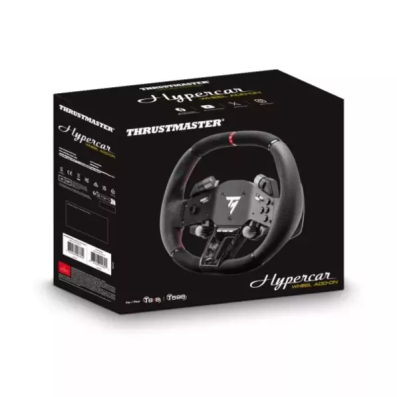 Thrustmaster Hypercar Wheel Add-On nero, argento volante PC, PlayStation 4, PlayStation 5, Xbox, Xbox One