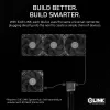 CORSAIR iCUE Link RX140 MAX ventola PWM 140 mm, spessa, espansione