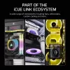 CORSAIR iCUE Link RX140 MAX ventola PWM 140 mm, spessa, espansione
