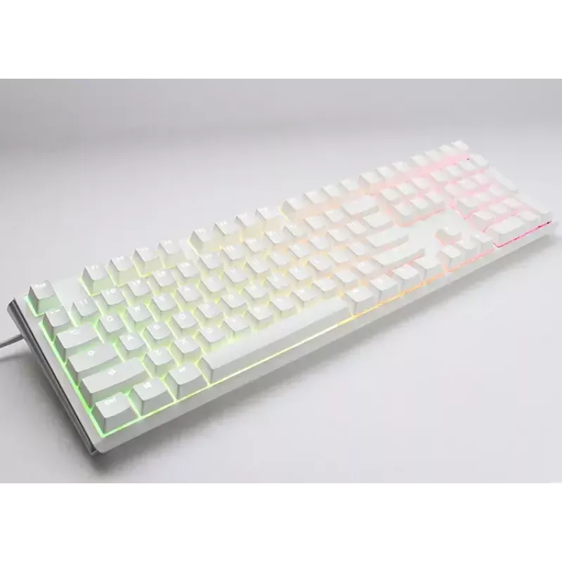 Tastiera Ducky One 3 Classic Pure White Gaming USB tedesca meccanica RGB