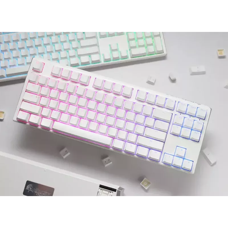 Tastiera Ducky One 3 Classic Pure White TKL Gaming RGB LED MX-Clear