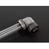 Bitspower Multi-Link adattatore 90°, G1/4 maschio per tubo rigido da 12 mm OD, girevole, grigio (BP-BSE90RML)