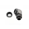 Bitspower Multi-Link adattatore 90°, G1/4 maschio per tubo rigido da 12 mm OD, girevole, grigio (BP-BSE90RML)