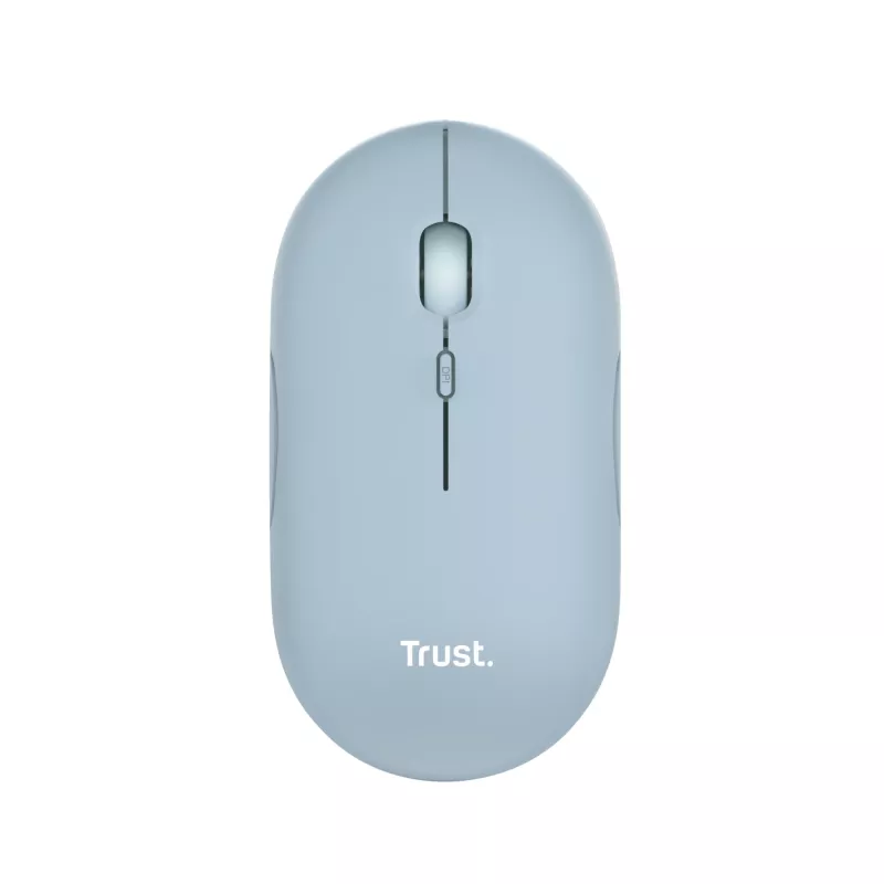 Trust Puck mouse office ambidestro RF Wireless + Bluetooth 1600 DPI