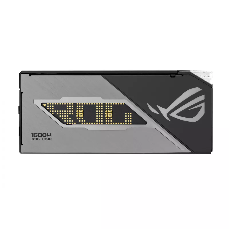 Alimentatore ASUS ROG THOR-1600T3-GAMING 1600 W, 80 PLUS Titanium, ATX 3.1, completamente modulare, display OLED