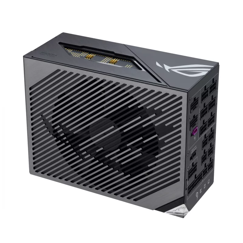 Alimentatore ASUS ROG THOR-1600T3-GAMING 1600 W, 80 PLUS Titanium, ATX 3.1, completamente modulare, display OLED