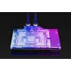 Water block + backplate Alphacool 13456 acrilico alluminio nero argento trasparente