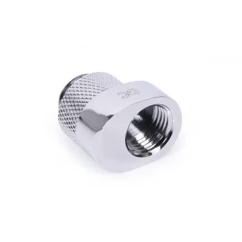 Raccordo Alphacool 17603 ottone cromo 24 mm larghezza 22,5 mm profondità 18,5 mm altezza