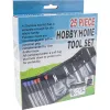 Set di utensili per casa e hobby InLine 43012A 25 pezzi