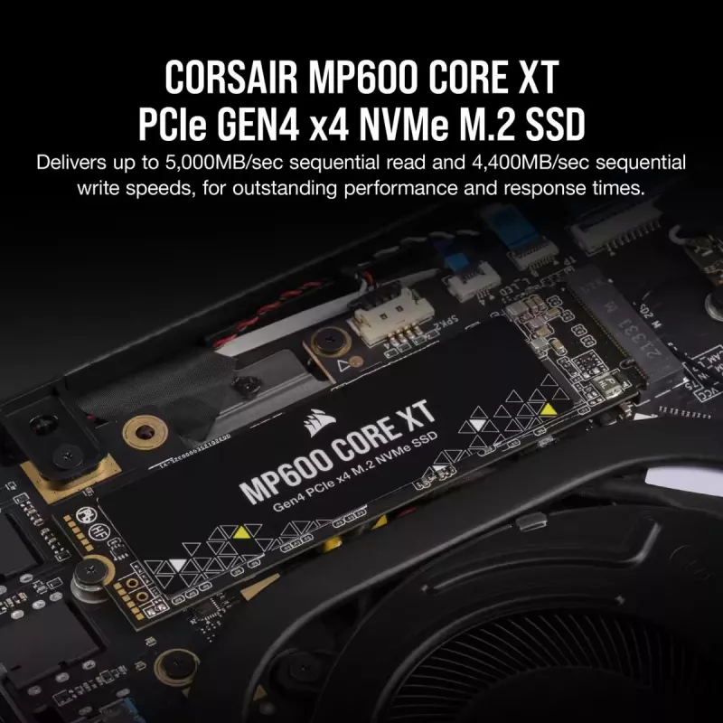 SSD CORSAIR - 4TB - MP600 Core Xt PCI-E 4.0 (gen4) x4 NVMe M.2
