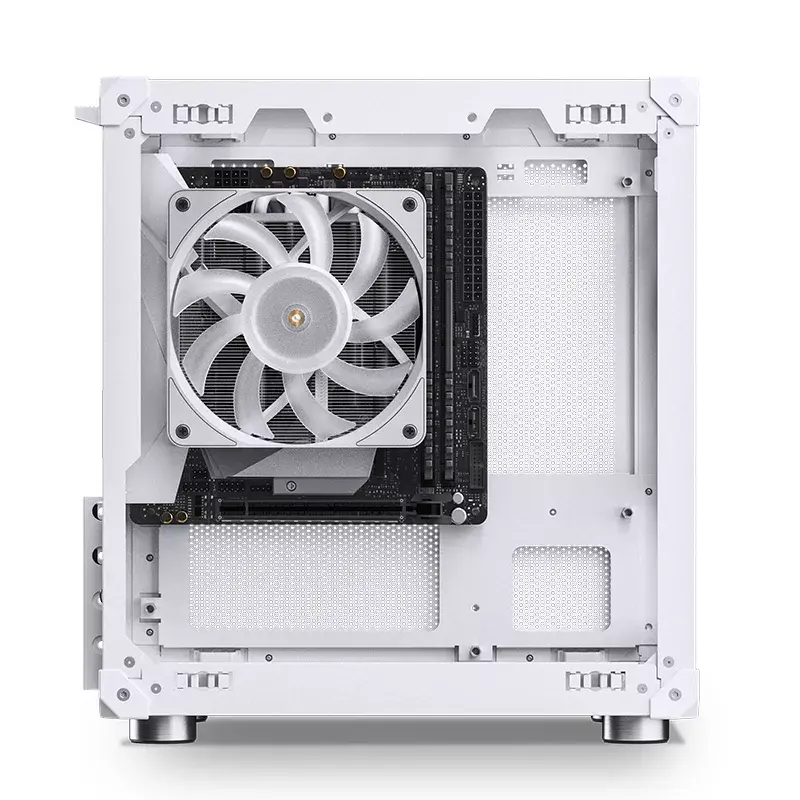 Case PC Jonsbo C6 Mini Tower bianco