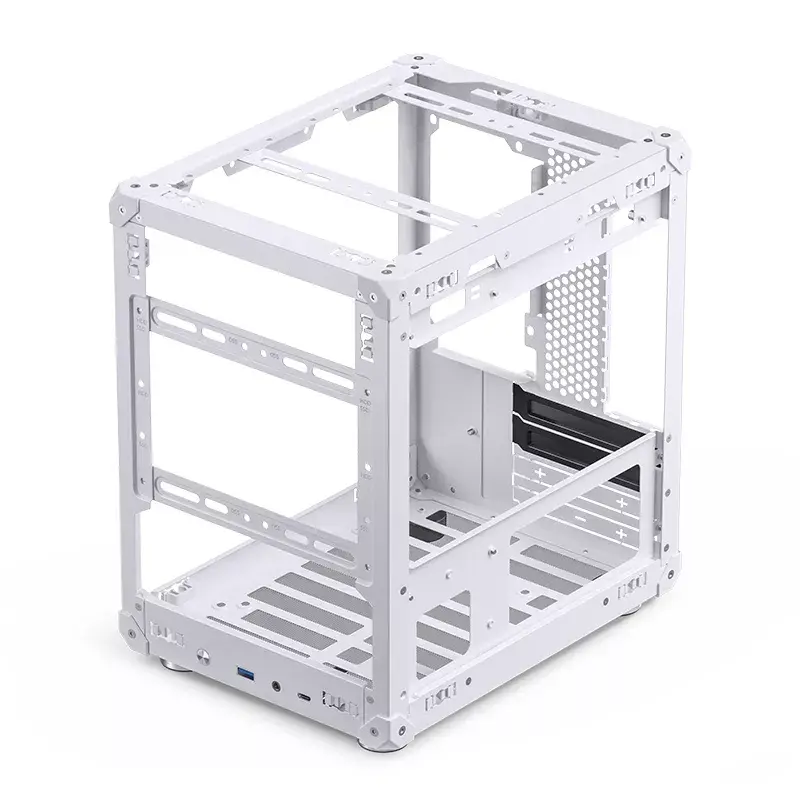 Case PC Jonsbo C6 Mini Tower bianco