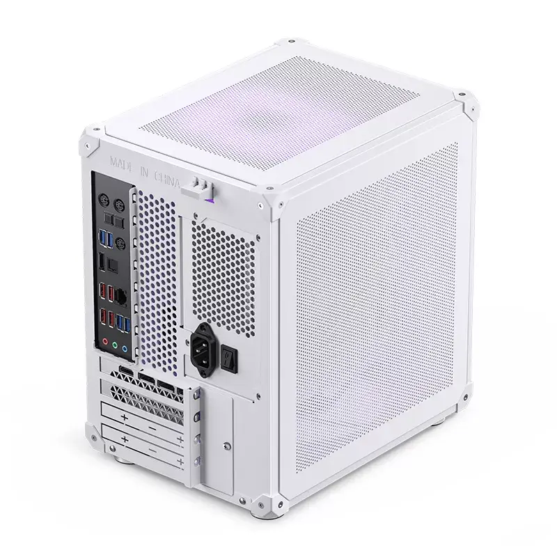 Case PC Jonsbo C6 Mini Tower bianco