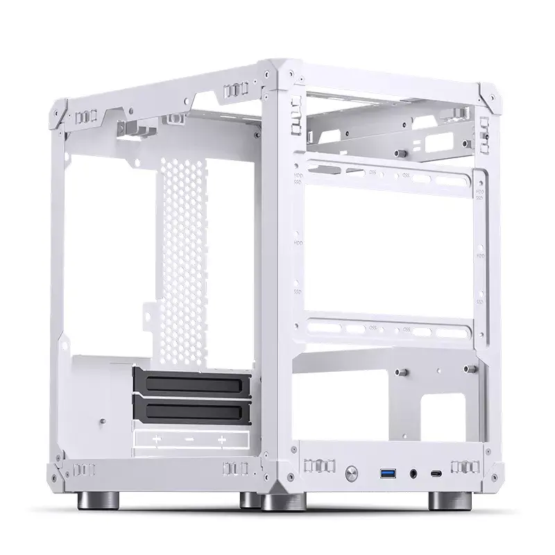Case PC Jonsbo C6 Mini Tower bianco
