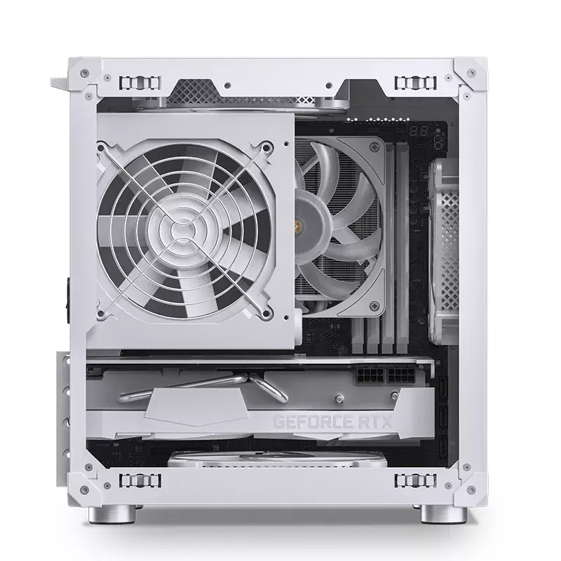 Case PC Jonsbo C6 Mini Tower bianco
