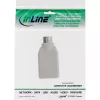 InLine adattatore USB Type-A femmina / PS/2 maschio, PS/2 maschio, USB A, beige