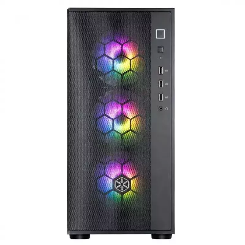 Case PC Silverstone FARA R1 PRO V2 nero ATX Micro-ATX Mini-ITX 3 ventole da 120mm