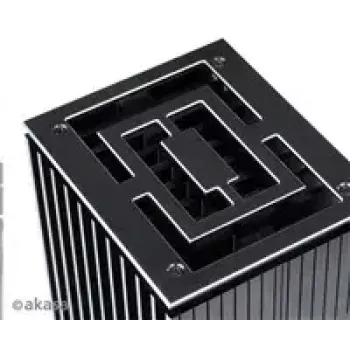 Case per computer Akasa A-NUC45-M1B Mini-ITX nero