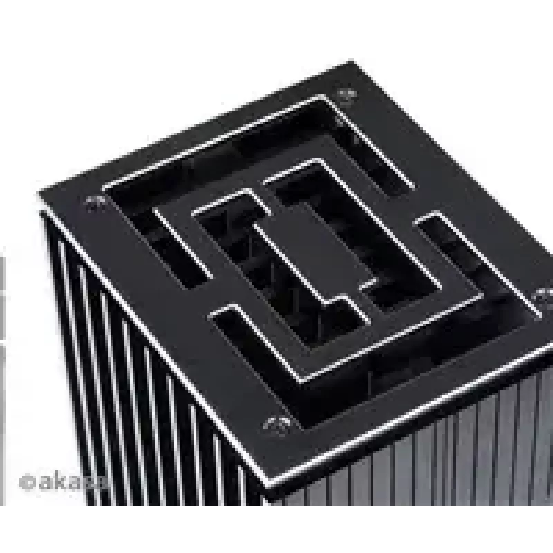 Case per computer Akasa A-NUC45-M1B Mini-ITX nero