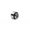 Raccordo EK Water Blocks ottone nero argento 7 mm altezza 1,65 cm diametro
