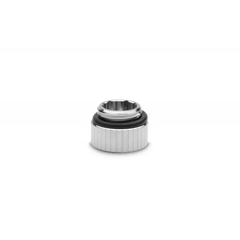 Raccordo EK Water Blocks ottone nero argento 7 mm altezza 1,65 cm diametro