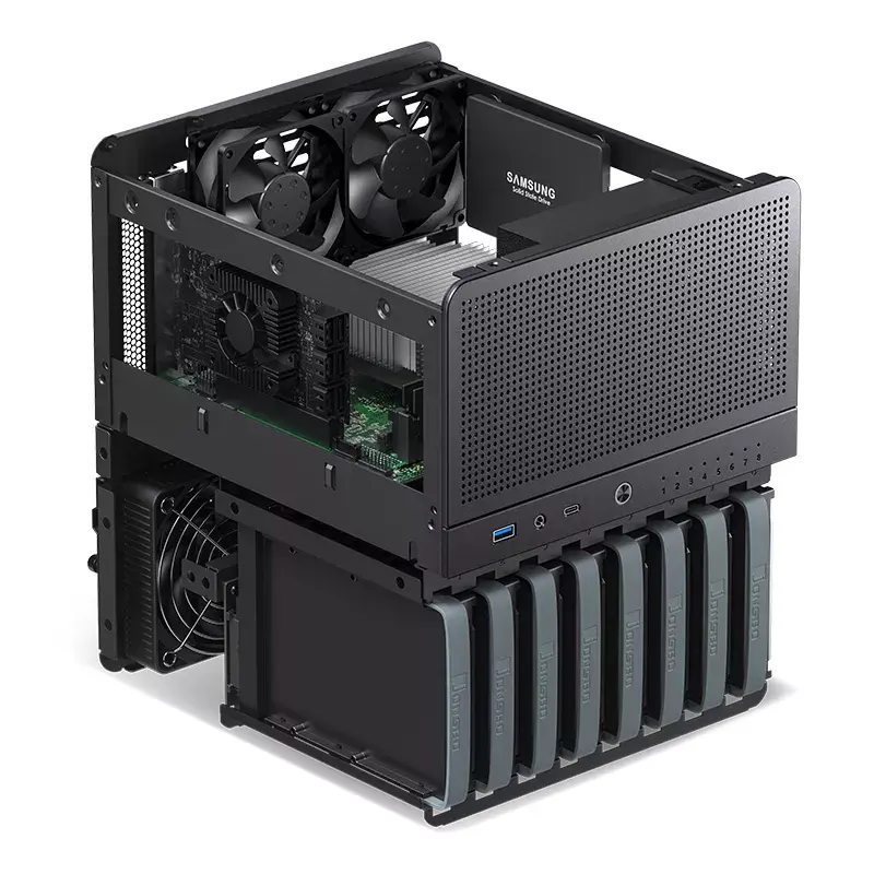 Case PC Jonsbo N3 mini tower nero