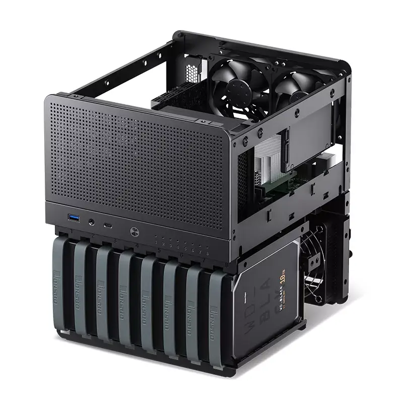 Case PC Jonsbo N3 mini tower nero