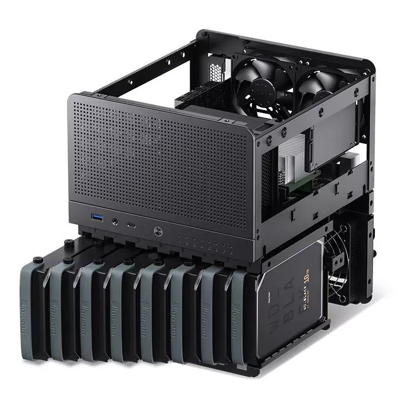Case PC Jonsbo N3 mini tower nero