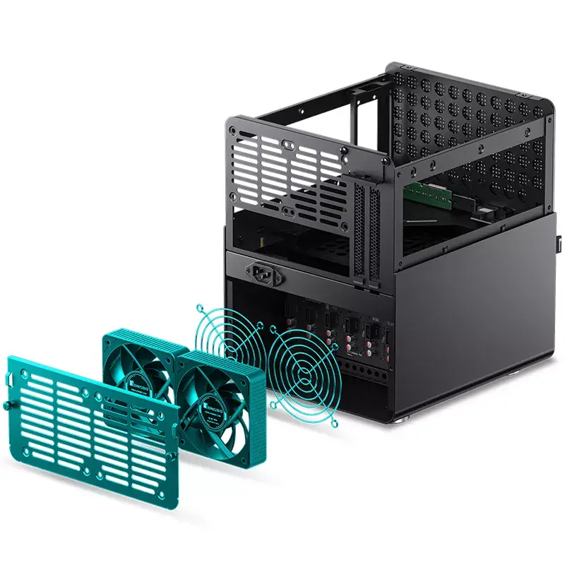 Case PC Jonsbo N3 mini tower nero
