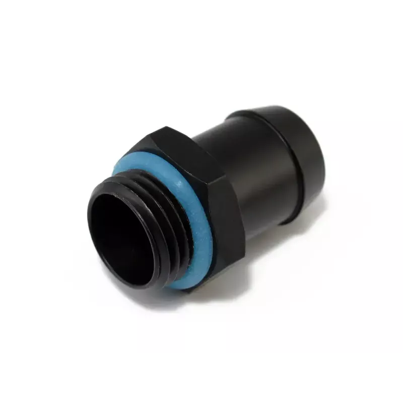 Raccordo per tubi XSPC — costruzione in ottone nero e blu