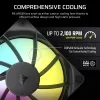 Ventola CORSAIR ArGB – serie RS ARGB 120 120 mm confezione da tre