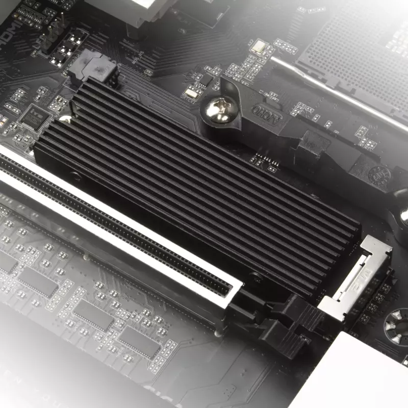 SilverStone SST-TP05 dissipatore per SSD M.2, nero
