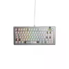 Glorious Gaming GMMK 3 PRO 75% Barebones Wired Silver - US, 75%, con filo, USB, RGB LED, Argento
