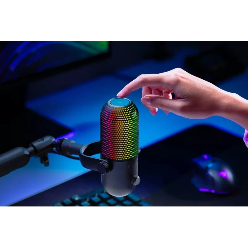 RAZER Seiren V3 Chroma Microfono da tavolo - Nero