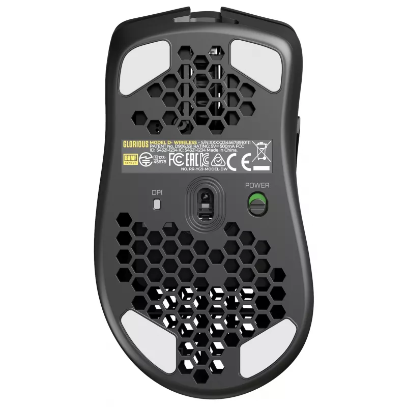 Glorious Gaming Glorious Model D Minus Wireless - nero opaco
