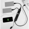 Axagon HUE-SA7BP hub di ricarica 7x USB 3.0 in alluminio nero incl. alimentatore
