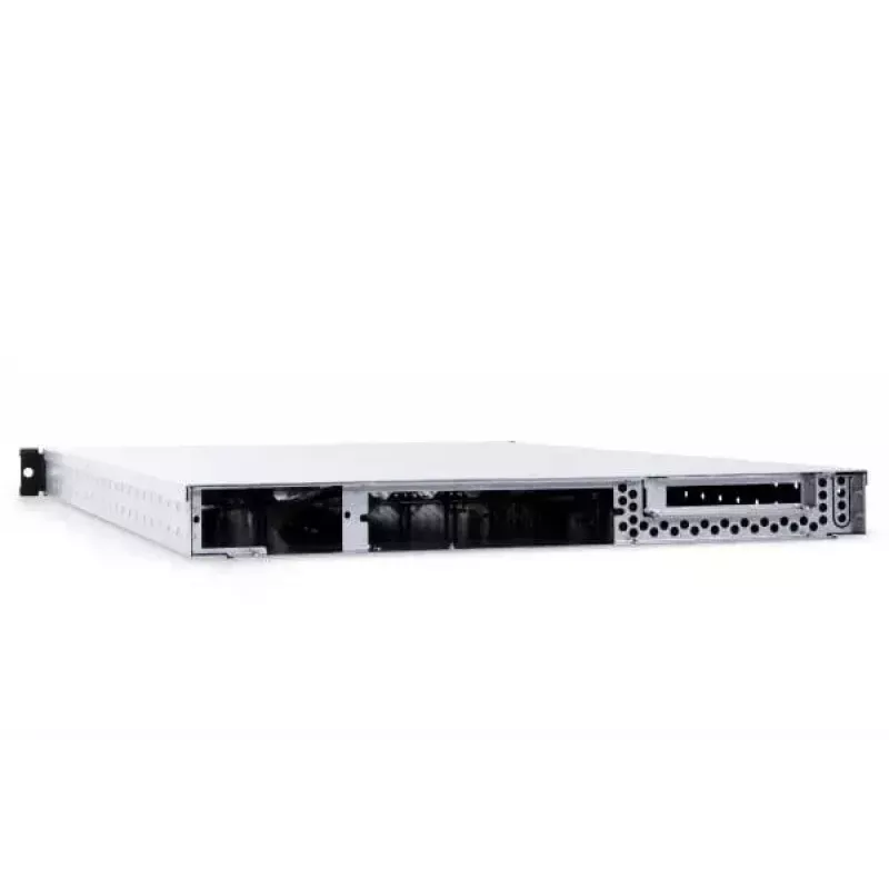 Alphacool ES 1U Case server rack da 19 pollici, predisposto per raffreddamento a liquido, Nero/Grigio